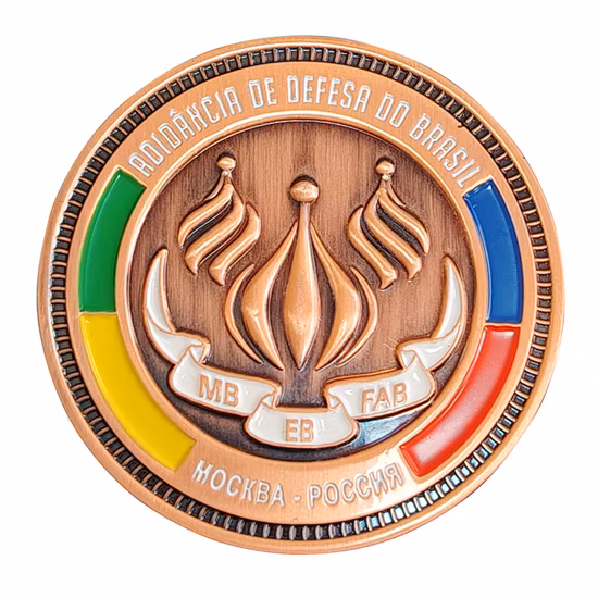 Großhandel günstige Zinklegierungs-Metallmünzen, antike Herausforderung, doppeltes altes Münzdesign, individuelle Münzsammlung