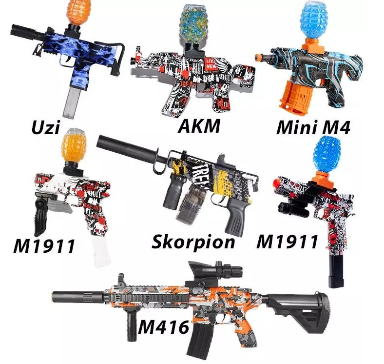 Automatic Water Gel Ball Blaster Kids Toy Guns