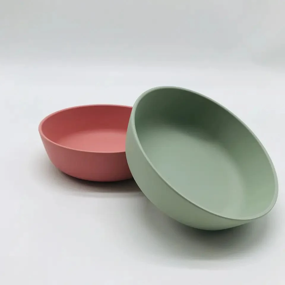 100% Biodegradable Sustainable BPA Free PLA Wheat Straw Small Bowl for Kids Adults Soup Fruit Snack Pasta Cereal Bowl